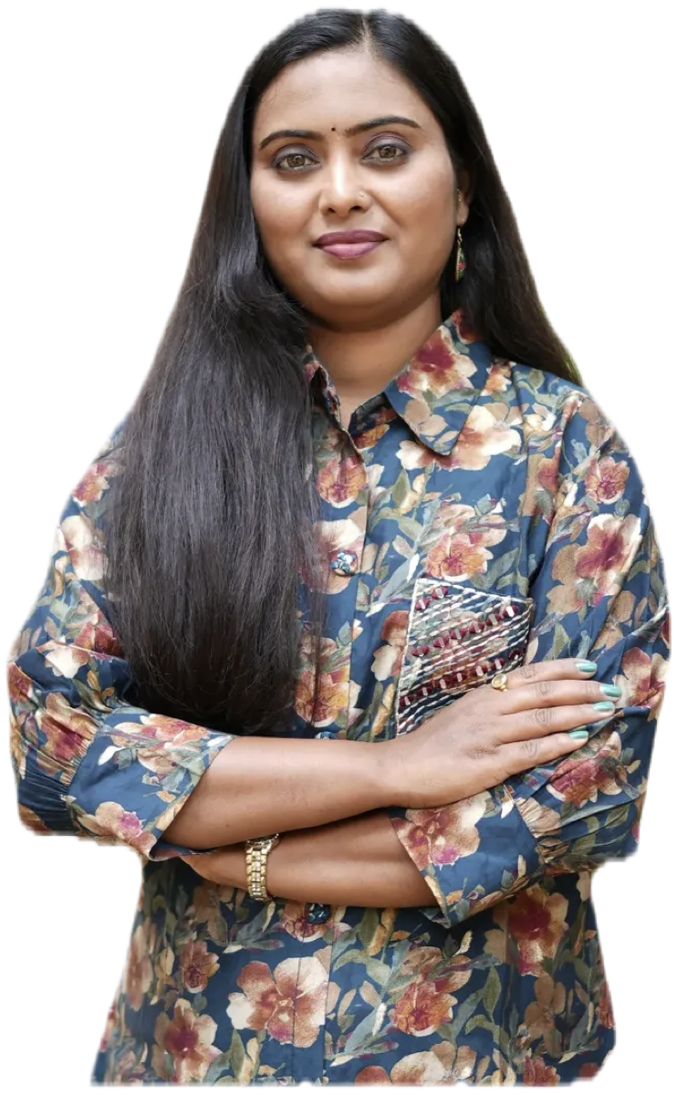 Shamal Raut, bridal makeup artist based in Pune